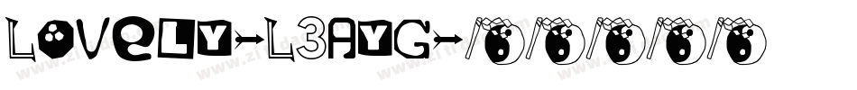 Lovely-L3AyG字体转换