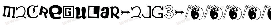 M2CRegular-2jG3字体转换