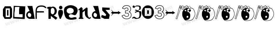 Oldfriends-3ZD3字体转换