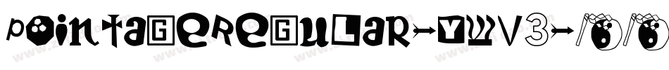 PointageRegular-ywV3字体转换