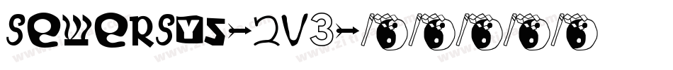 SewerSys-2v3字体转换