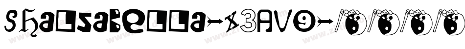 ShalsaBella-X3Av9字体转换