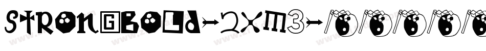 Strongbold-2xM3字体转换