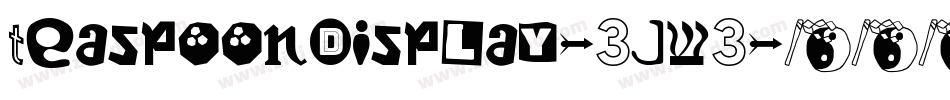 TeaspoonDisplay-3jw3字体转换