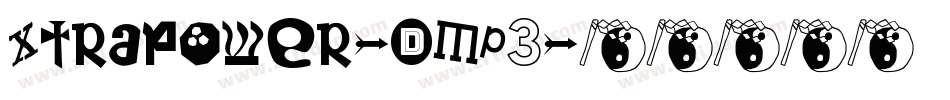 Xtrapower-DMP3字体转换