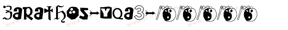 Zarathos-yqa3字体转换