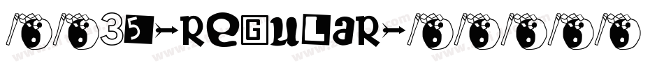 字魂35-regular字体转换