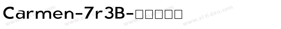 Carmen-7r3B字体转换