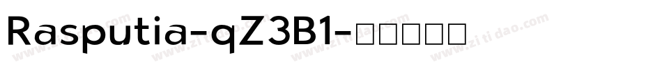 Rasputia-qZ3B1字体转换 Rasputia-qZ3B1字体转换