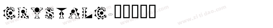 CRYSTALC字体转换