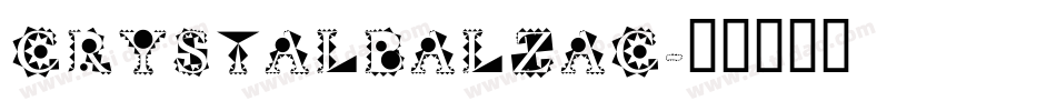 CrystalBalzac字体转换