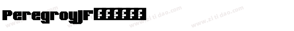 PeregroyJF字体转换