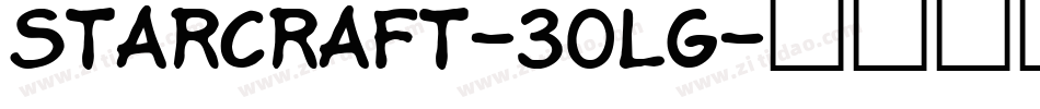 Starcraft-30LG字体转换