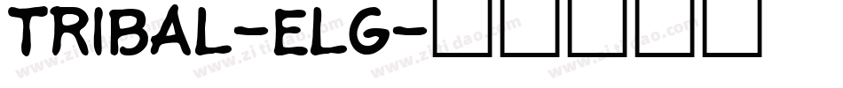 Tribal-eLg字体转换