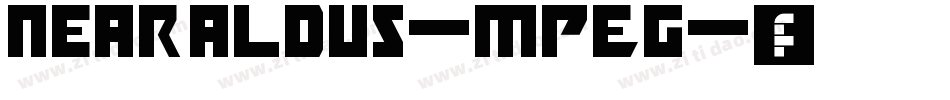 Nearaldus-mPEG字体转换