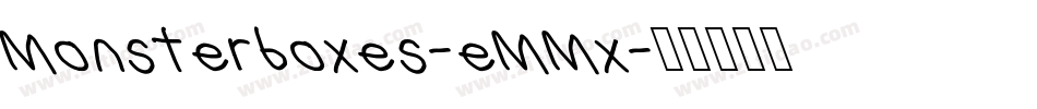 Monsterboxes-eMMx字体转换