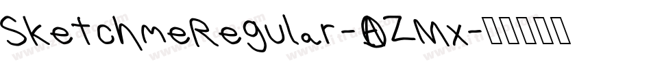 SketchmeRegular-AZMx字体转换