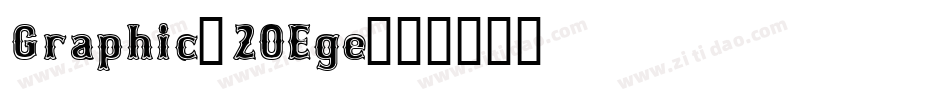 Graphic-2OEge字体转换