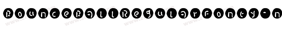 BounceBallRegularFonty-n9WY字体转换