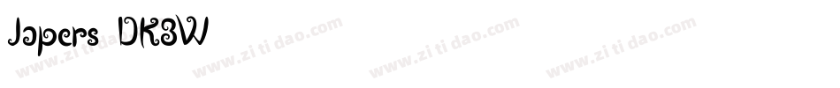 Japers-DK3W字体转换