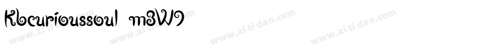 Kbcurioussoul-m3W9字体转换 Kbcurioussoul-m3W9字体转换