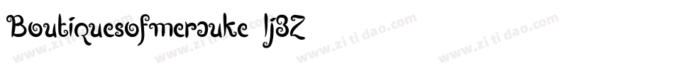 Boutiquesofmerauke-lj3Z字体转换