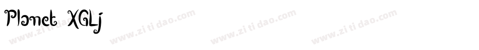 Planet-XGLj字体转换