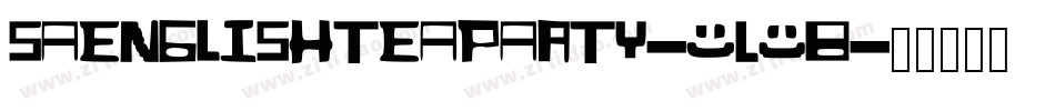 Saenglishteaparty-8L3B字体转换