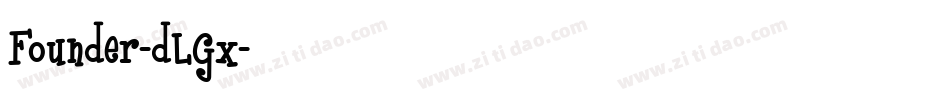 Founder-dLGx字体转换