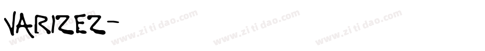 VARIZEZ字体转换