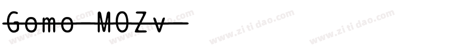 Gomo-MOZv字体转换