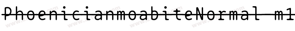 PhoenicianmoabiteNormal-m1Zv字体转换 PhoenicianmoabiteNormal-m1Zv字体转换
