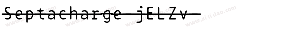 Septacharge-jELZv字体转换 Septacharge-jELZv字体转换