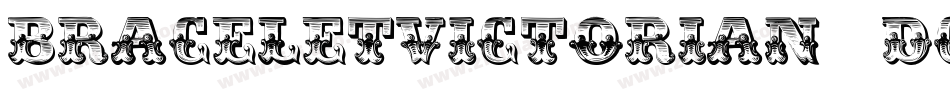 Braceletvictorian-DGld字体转换
