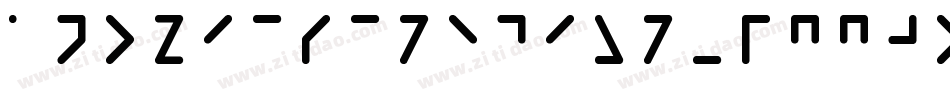 AnoxicScMedium-p7g0O字体转换 AnoxicScMedium-p7g0O字体转换
