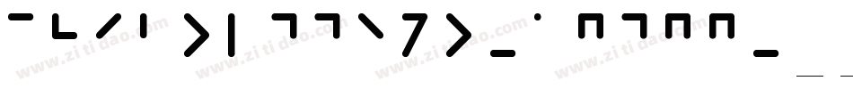 Chibolddemo-1GD7g字体转换