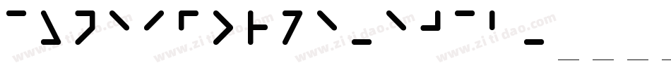 Cuneiforme-ej3B字体转换