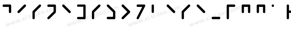 DisneysZombese-p7gAr字体转换