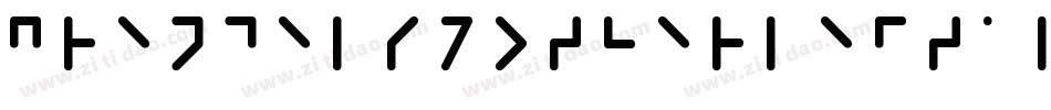 GrendelsMotherLeftalic-6X7g字体转换