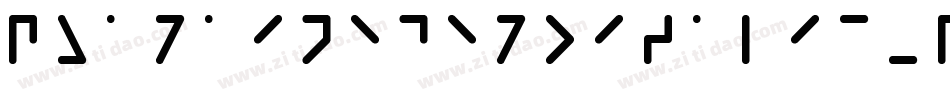 QuamaineDemoItalic-p7gLv字体转换