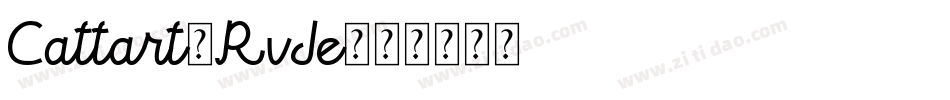 Cattart-RvJe字体转换
