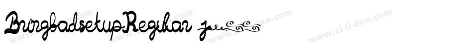 BringbadsetupRegular-j599字体转换