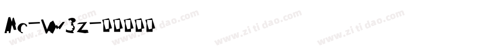 Ac-w3z字体转换