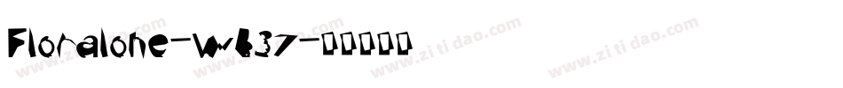 Floralone-wB3Z字体转换