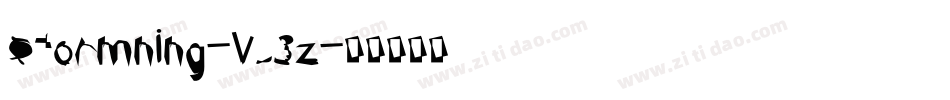 Stormning-VJ3z字体转换