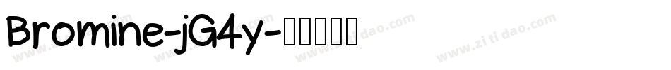 Bromine-jG4y字体转换