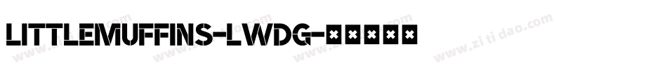 Littlemuffins-LwDg字体转换
