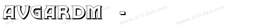 AVGARDM转换器字体转换