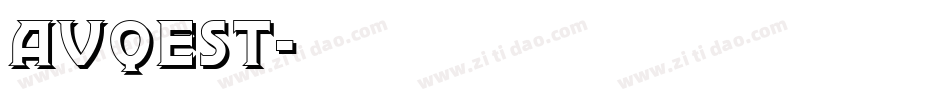 AvQest字体转换