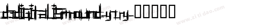 D3DigitalismRound-YzRy字体转换